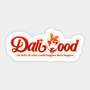 Dali-Wood Sticker